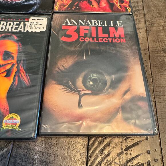 Thriller Scary Movies DVD's Lot of 6 Don't Breath The Cult of Chucky Sealed NEW - Picture 8 of 9